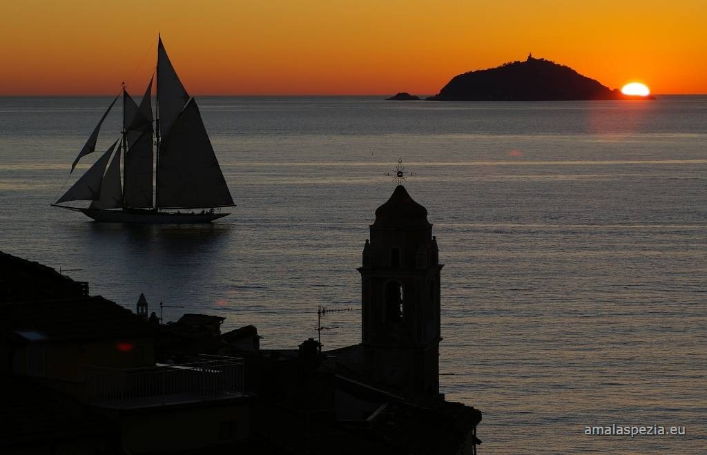 Tellaro. Il tramonto