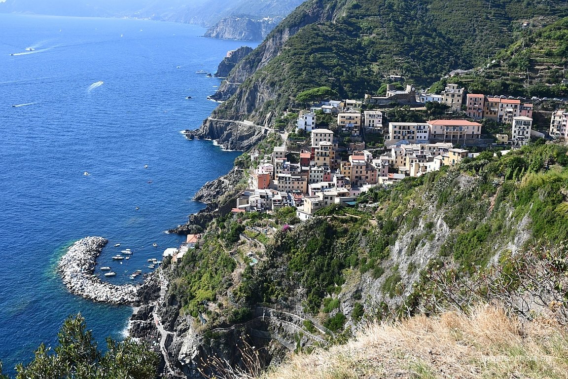 Riomaggiore:Panorama