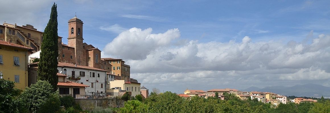 Casciana Terme Lari-Vista della località